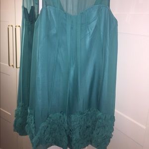 Rebecca Taylor Green Sheath Dress sz 4